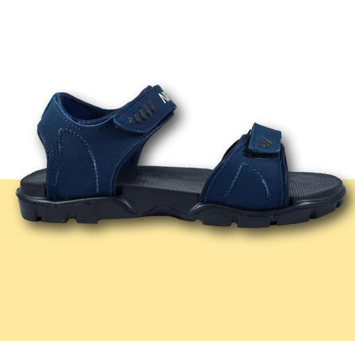 Black Bliss: Stylish Synthetic Kito Sandals for Unbeatable Comfort