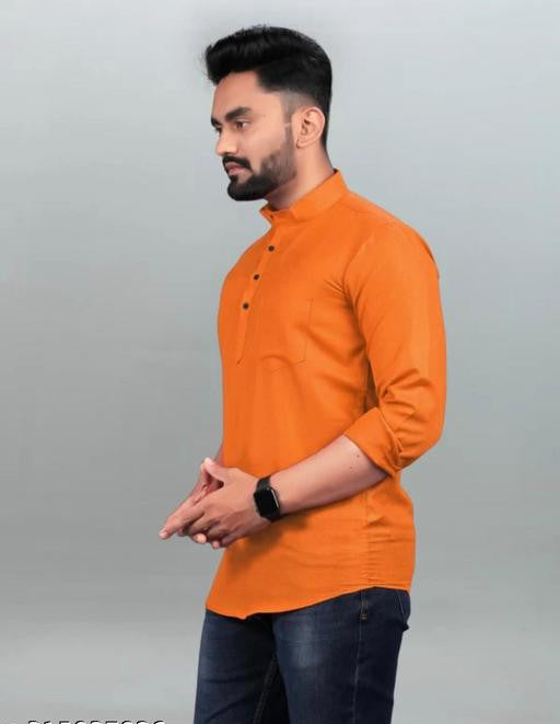 Elegant Partywear Short Kurta for Men