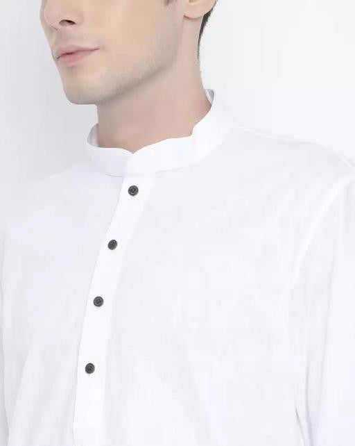 Classic White Kurta for Men - Eid Ready