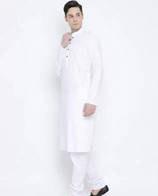 Classic White Kurta for Men - Eid Ready