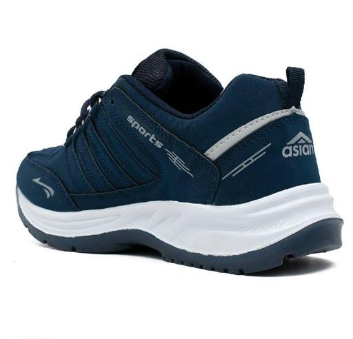 Asian COSCO Navy Sports Shoes for Men