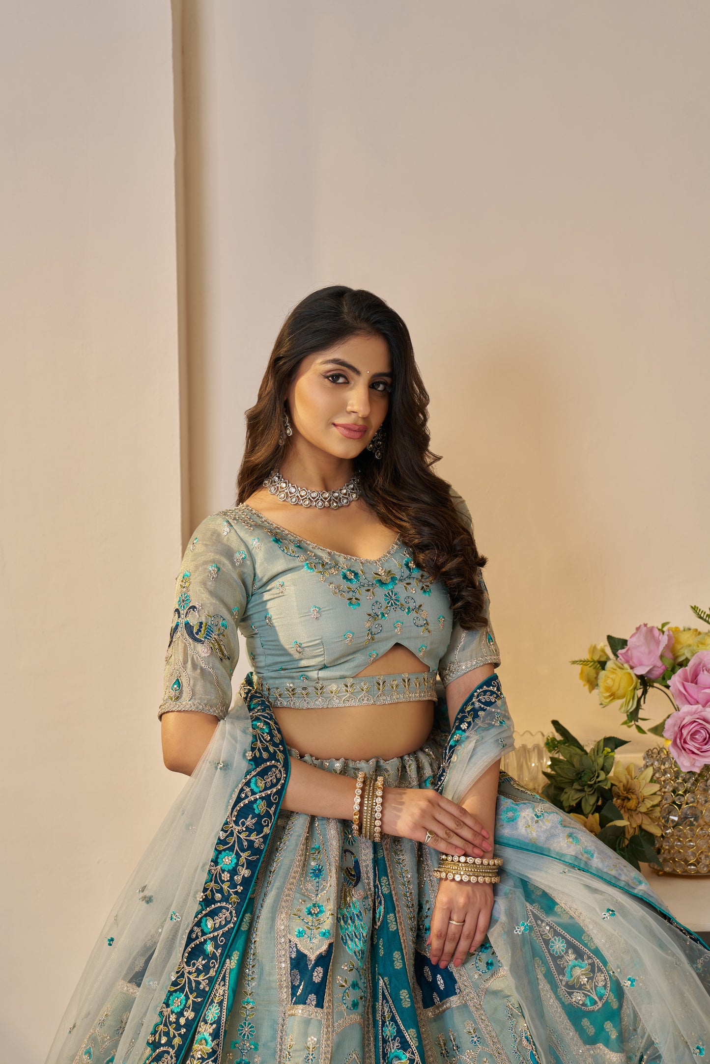 Rajsi Haathi Collection: Marvelous Mustard Bridal Lehenga