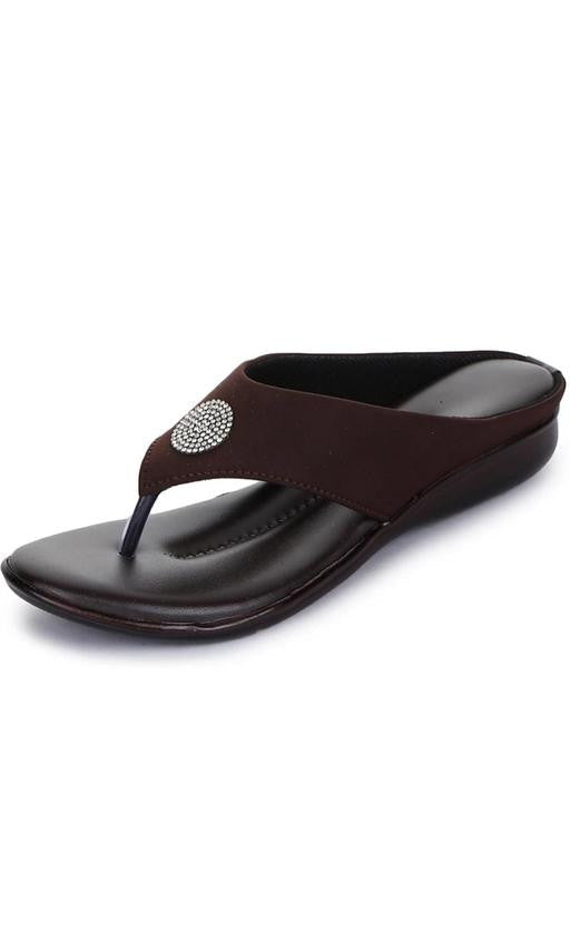 Brown Canvas Slip-On Sandals for Women – Durable & Stylish