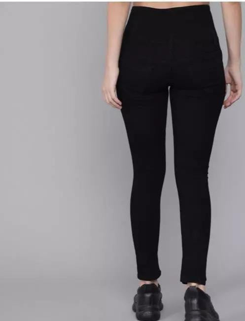 Button Denim Jeans for Women
