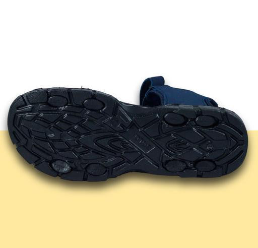 Black Bliss: Stylish Synthetic Kito Sandals for Unbeatable Comfort