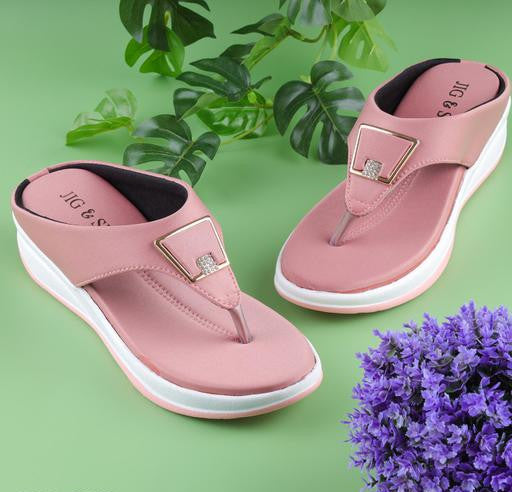 Attractive Graceful Women’s Slip-On Wedges