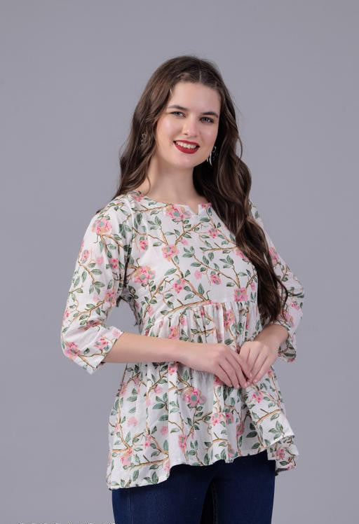 Beautiful Women Cotton Top