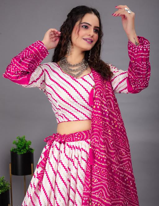 Abhisarika Graceful Embroidered Lehenga Set – Choli & Dupatta