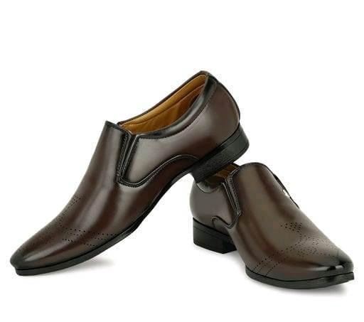 Brown Moccasin Formal Shoes for Men