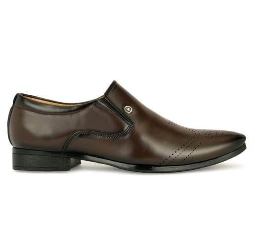 Brown Moccasin Formal Shoes for Men