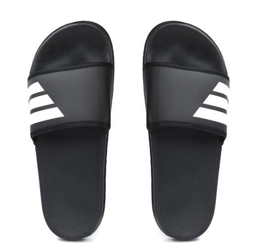 Printed Synthetic Leather Flip-Flops &amp; Slippers for Men