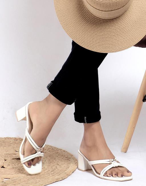 Casual Block Heels Sandals for Women & College Girls