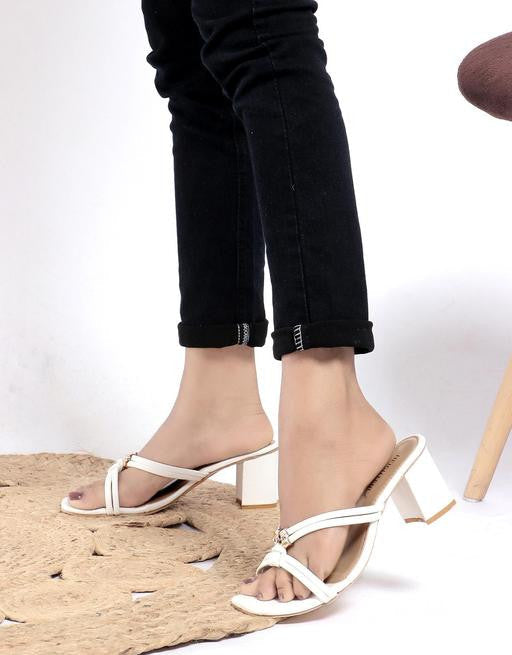 Casual Block Heels Sandals for Women & College Girls