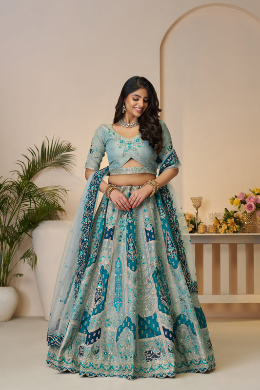 Rajsi Haathi Collection: Marvelous Mustard Bridal Lehenga